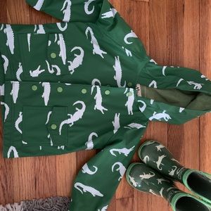 Harley raincoat & matching boots